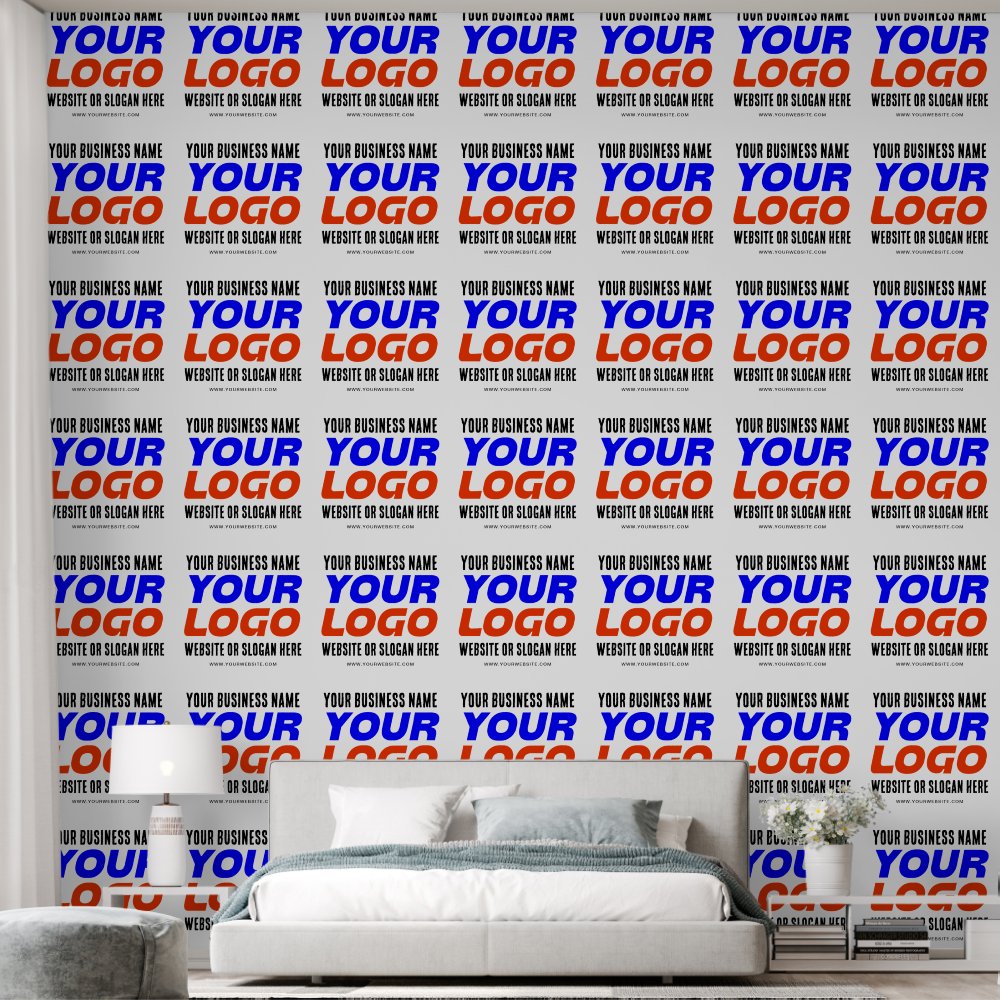 Custom Business Logo, Name, Website, Slogan Wallpaper