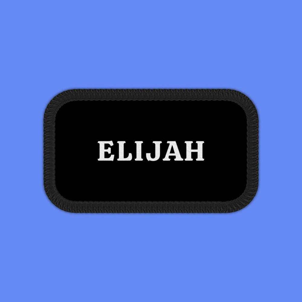 Name Business Employee Bold Retro Patch