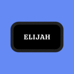Name Business Employee Bold Retro Patch