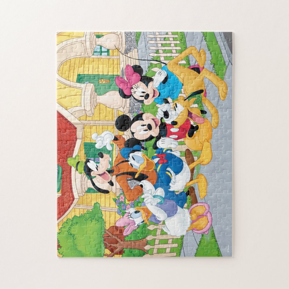 Mickey & Friends Neighborhood Jigsaw Puzzle