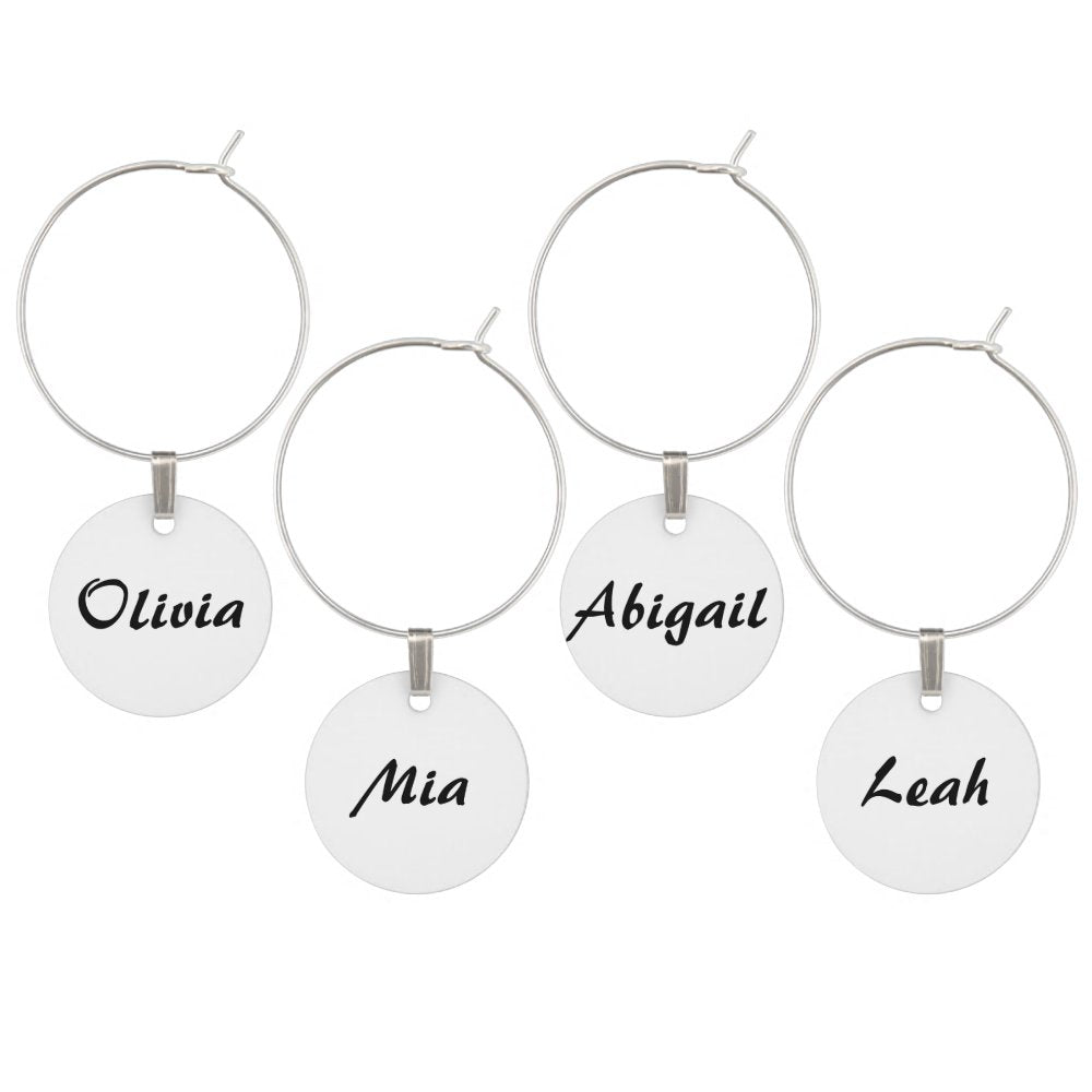 "Friends" Wine Charm Set