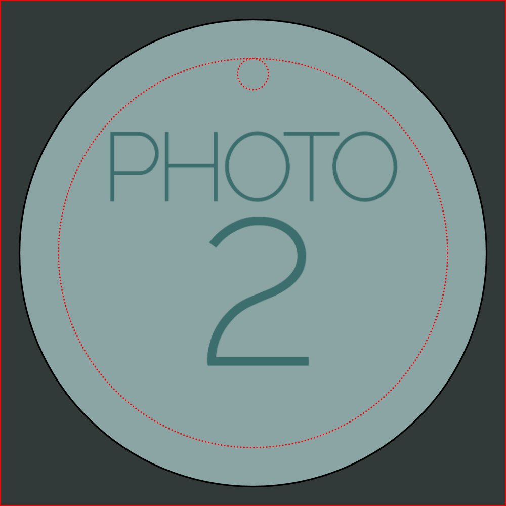 Create Your Own Collage with 4 Photos Wine Charm