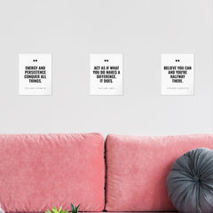 Create Your Own Motivational Quote Wall Art Sets