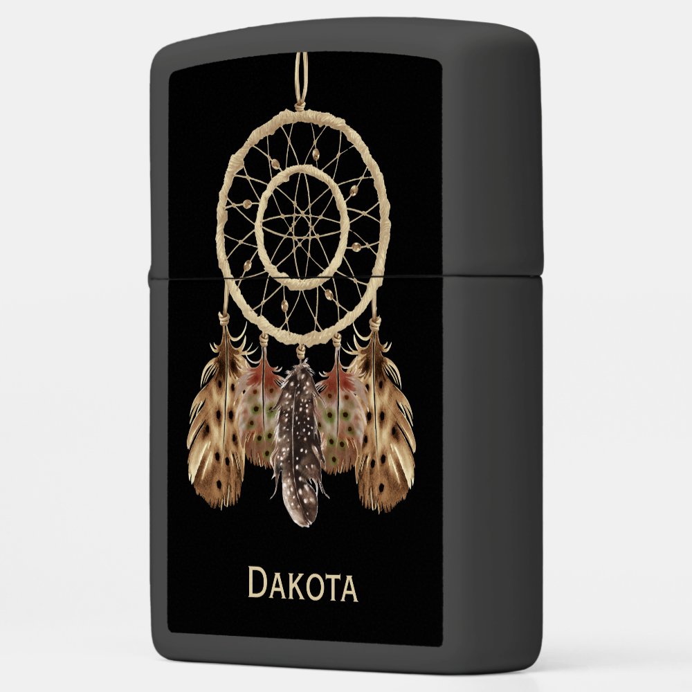 Dream Catcher Boho Style with Your Name Zippo Lighter