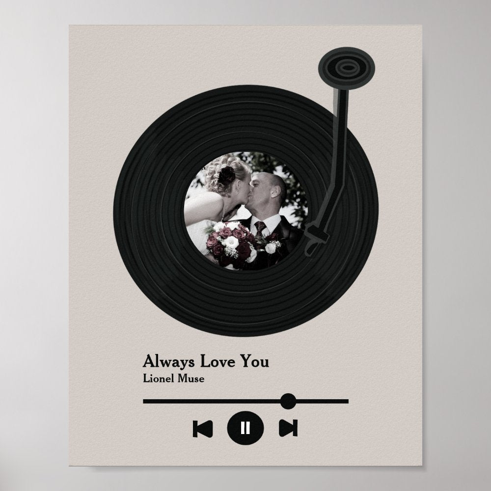 First Dance Music Record Photo Poster