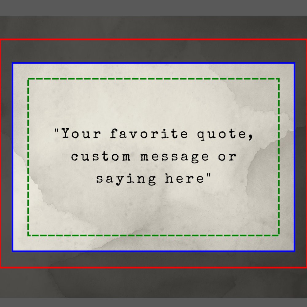 Create Your Own Quote Hanging Tapestry