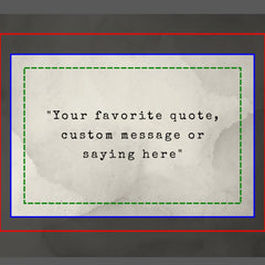 Create Your Own Quote Hanging Tapestry