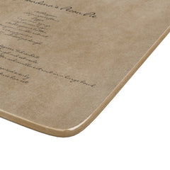 Family Recipe Keepsake Custom Text Cutting Board