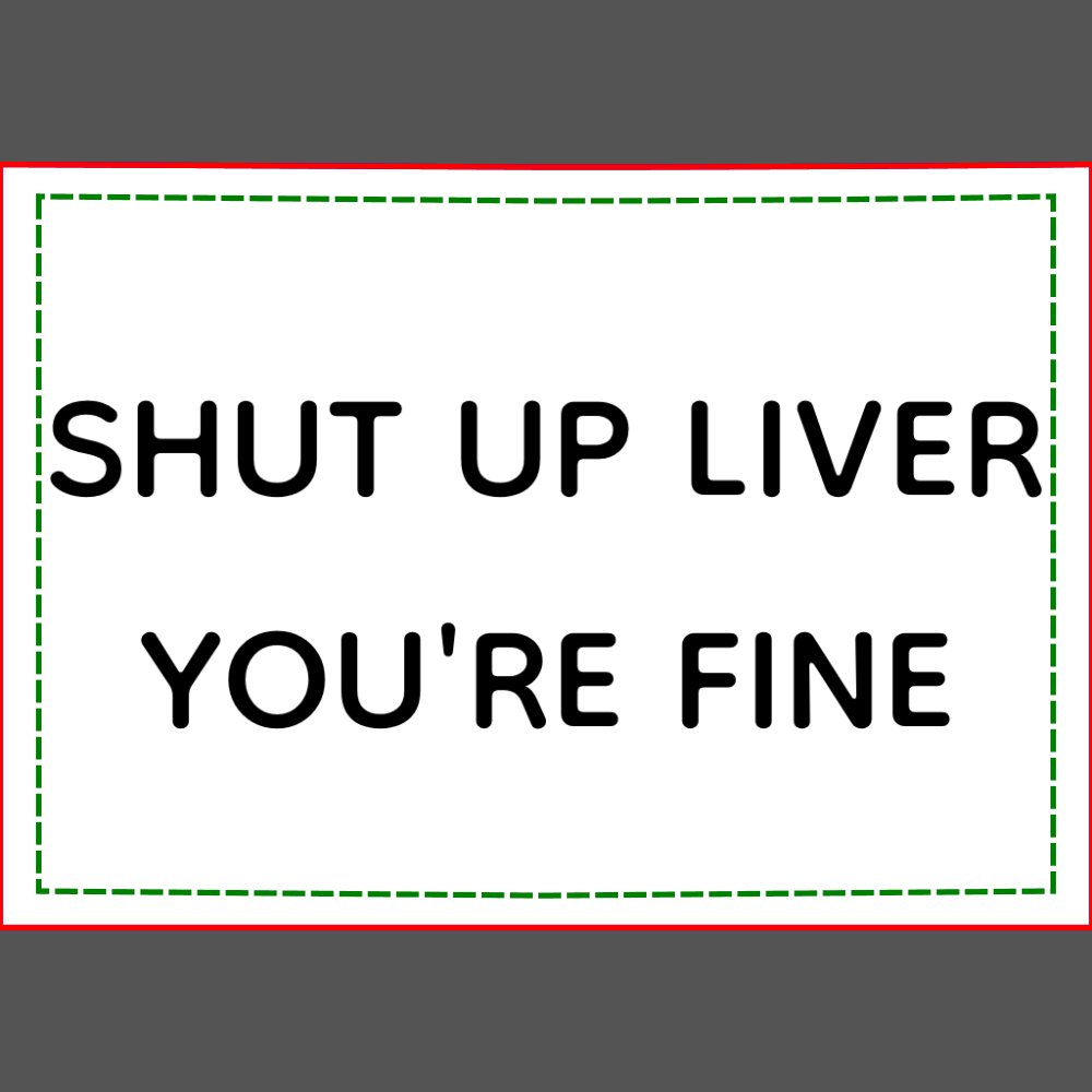 Shut Up Liver You're Fine Funny Drinking Shot Glass