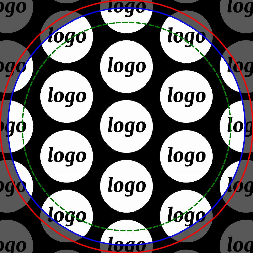 Logo Pattern Promotional Business Black Duffle Bag