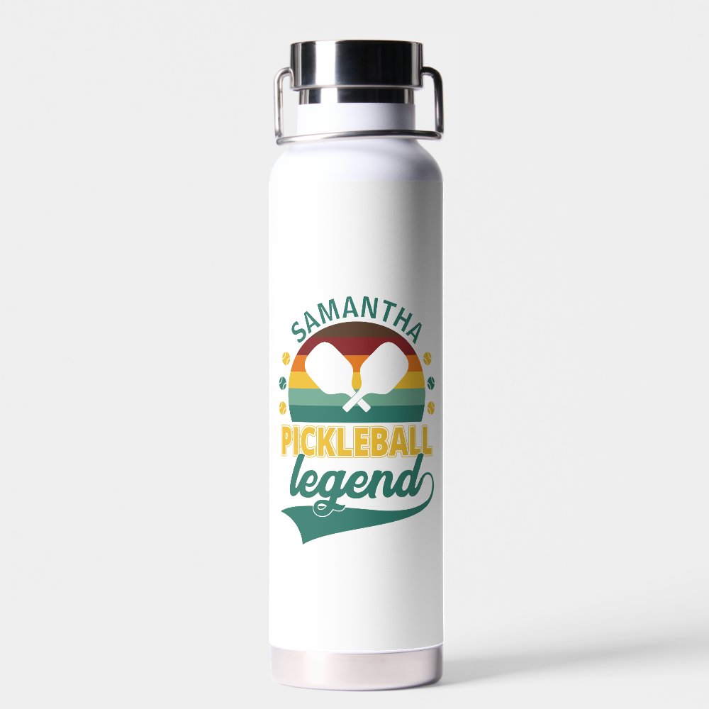 Legend Monogram Pickle Ball  Pickleball  Water Bottle