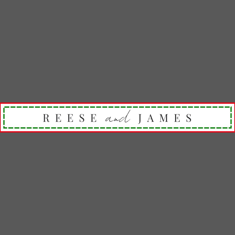 Inline | Modern Minimal Personalized Wedding Topple Tower
