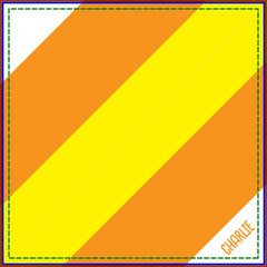 Halloween Candy Corn Pet Bandana