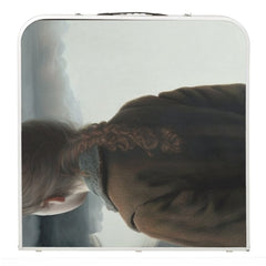 Girl with clouds beer pong table