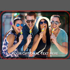 YOUR PHOTOS & TEXT custom car air freshner Freshener