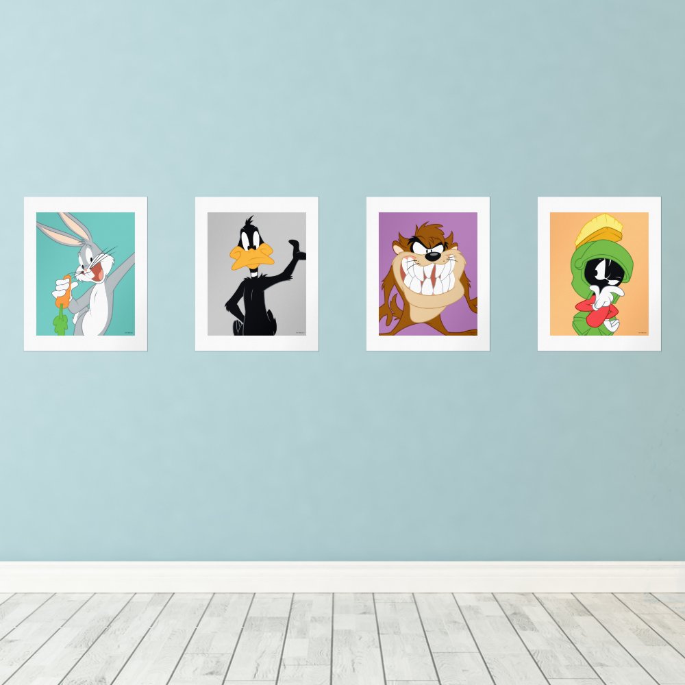 LOONEY TUNES™ Character Wall Art Sets