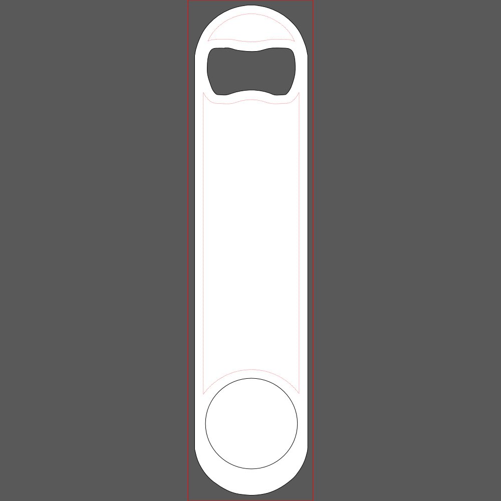 Bar Key | Personalized Black Bottle Opener Gift