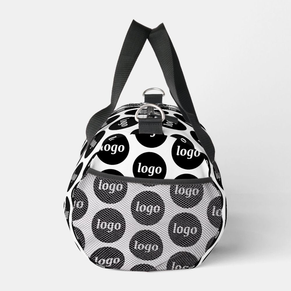 Logo Pattern Promotional Business Duffle Bag