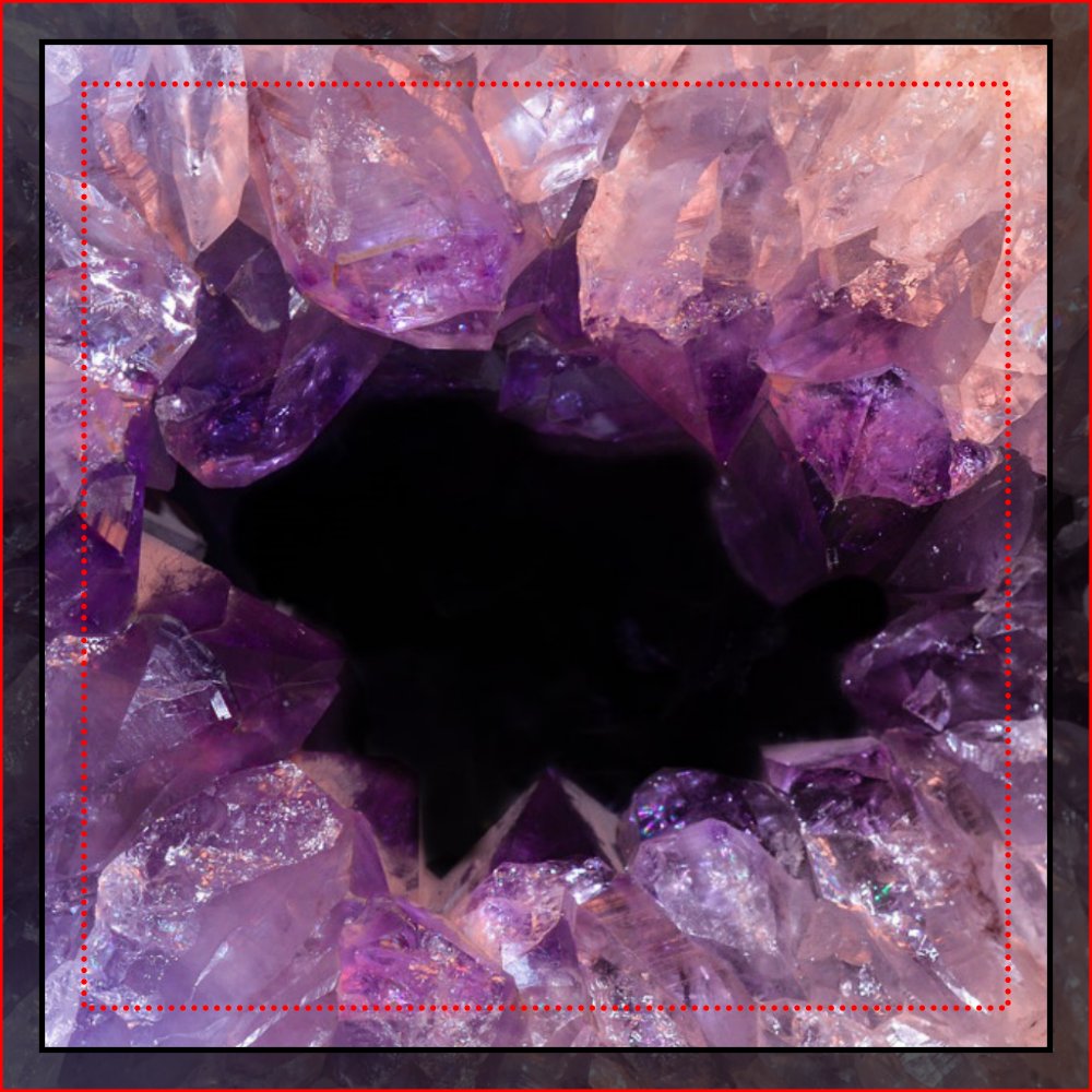 Beautiful Purple amethyst gemstone crystal mineral Trinket Tray