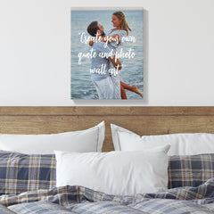 Create Your Own Custom Quote On Picture Canvas Print