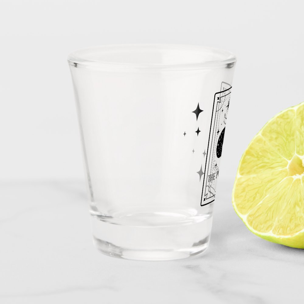 Tarot Mystic Fortune Shot Glass