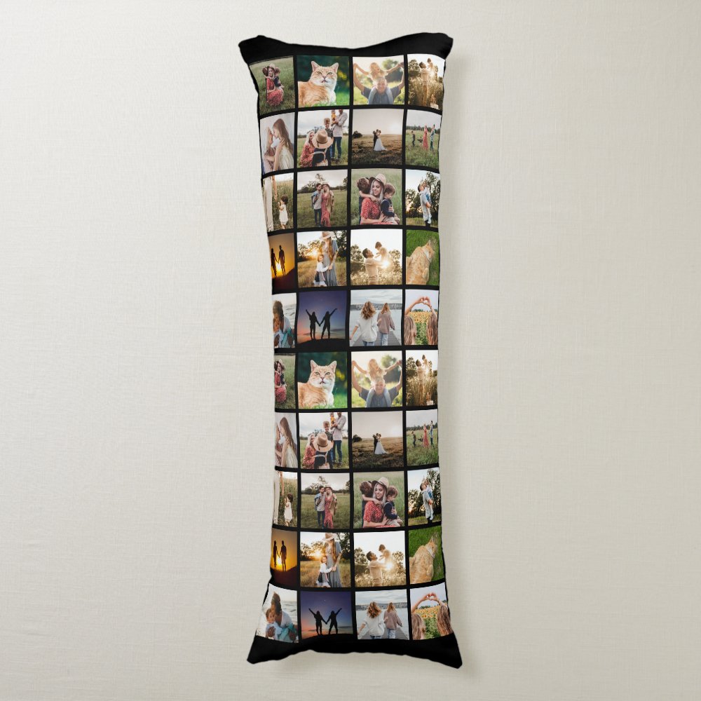 Personalized Photo Collage Body Pillow
