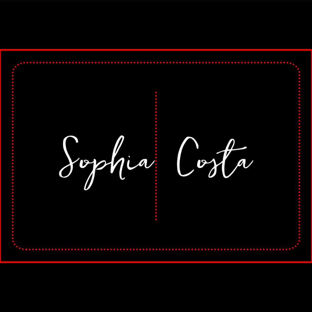 Trendy Script Modern Custom Signature Name Black Bath Mat