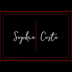 Trendy Script Modern Custom Signature Name Black Bath Mat
