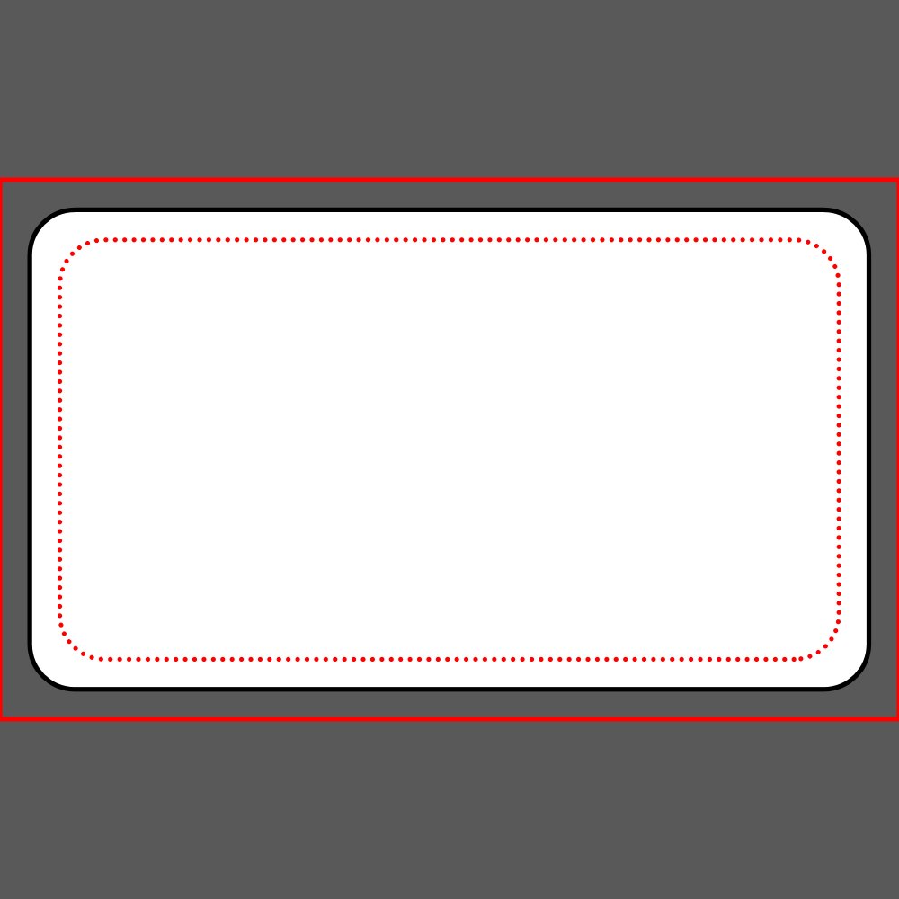 Amalfi Tile Summer Flat Place Card