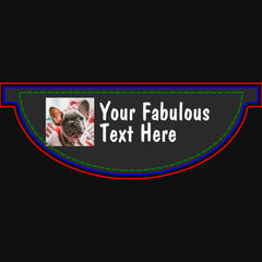 Personalized Photo and Text Fanny Pack