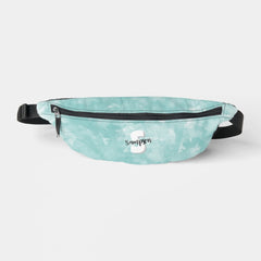 Simple Cute Modern Initial Monogram Fanny Pack