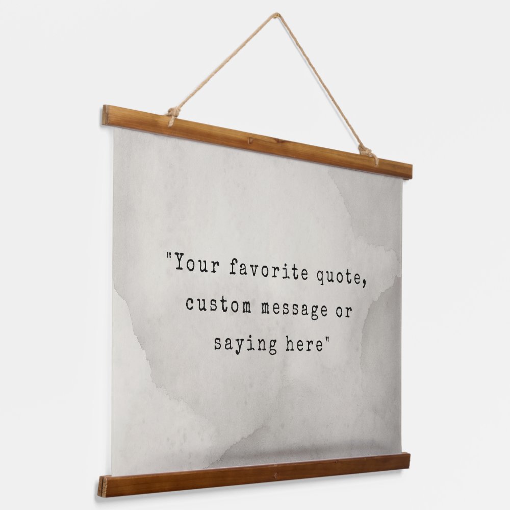 Create Your Own Quote Hanging Tapestry