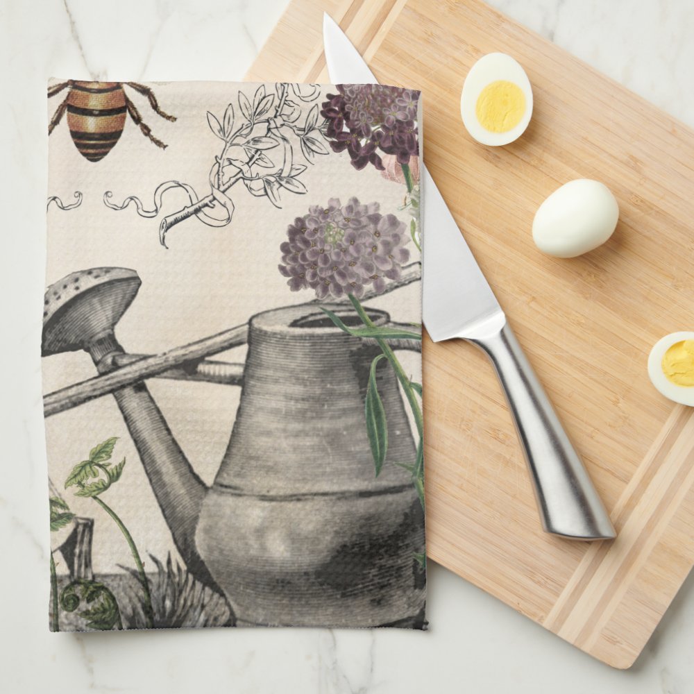 FRENCH BEE GARDEN KITCHEN TOWEL